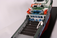 custom made model of 90m Ocean Tug of type ULSTEIN AX104